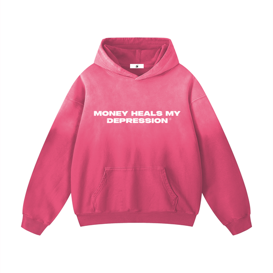 M.H.M.D (Faded Pink) Hoodie