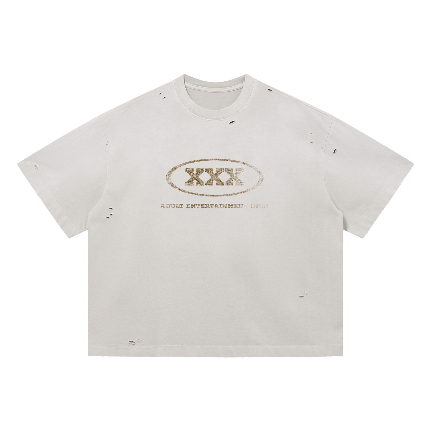 XXX - Vintage Washed Distressed Boxy Oversized T-Shirt