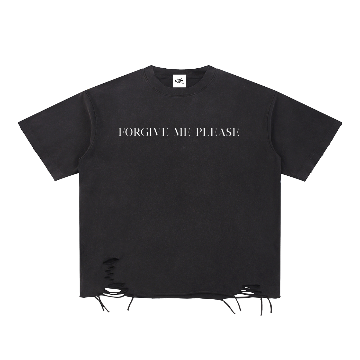 Forgive Me Please - Raw-Hem Shirt