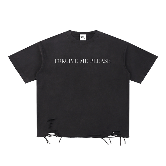 Forgive Me Please - Raw-Hem Shirt