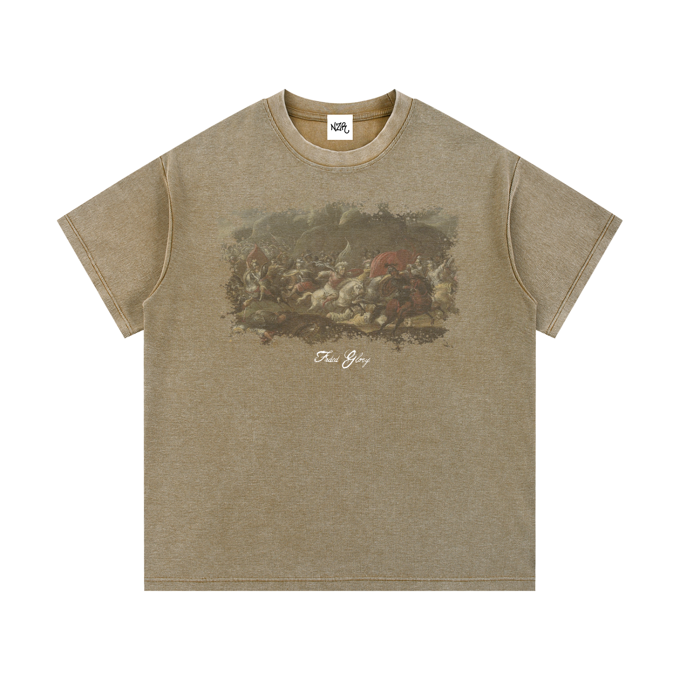 “Faded Glory” - Waffle Knit T-Shirt