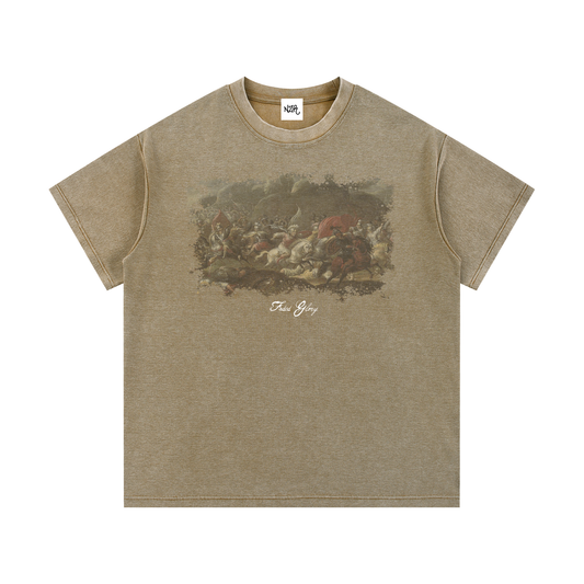 “Faded Glory” - Waffle Knit T-Shirt