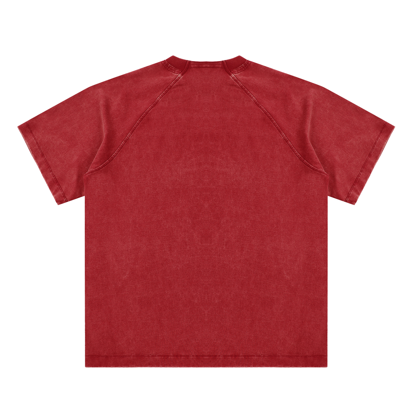 "Life" - Vintage Washed Raglan Cotton T-Shirt