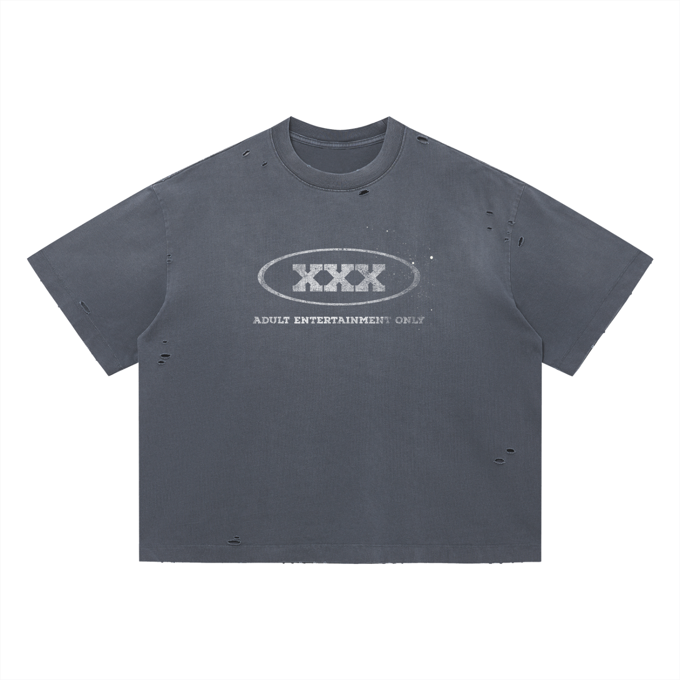 XXX - Vintage Washed Distressed Boxy Oversized T-Shirt