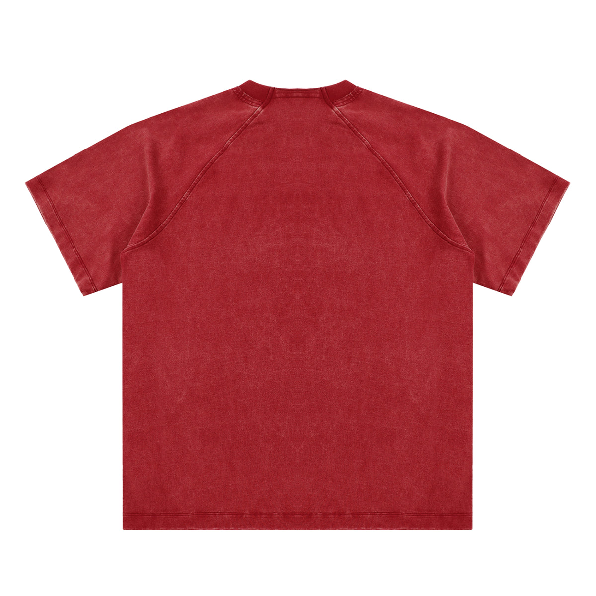 "Life" - Vintage Washed Raglan Cotton T-Shirt