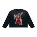 Whitney Houston - Sunfade Long Sleeve T-Shirt